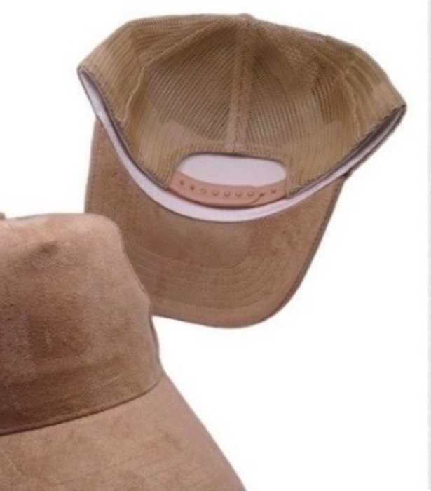 Tan Mesh Back Ball Cap